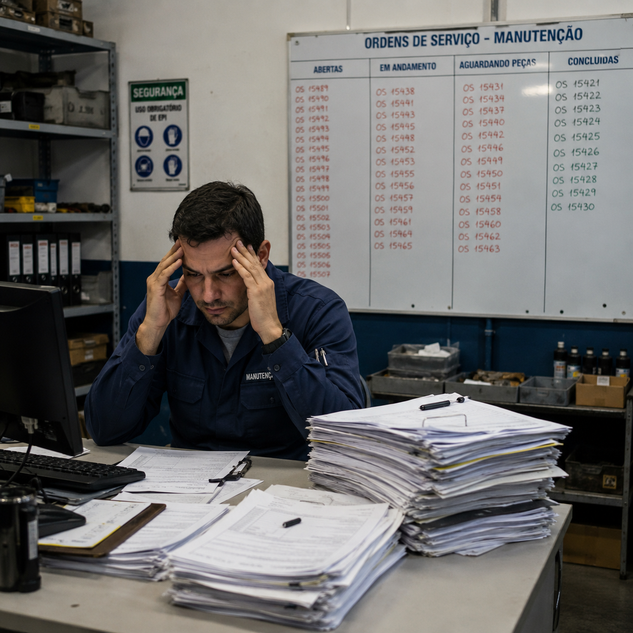 Consequências da Manutenção Desorganizada